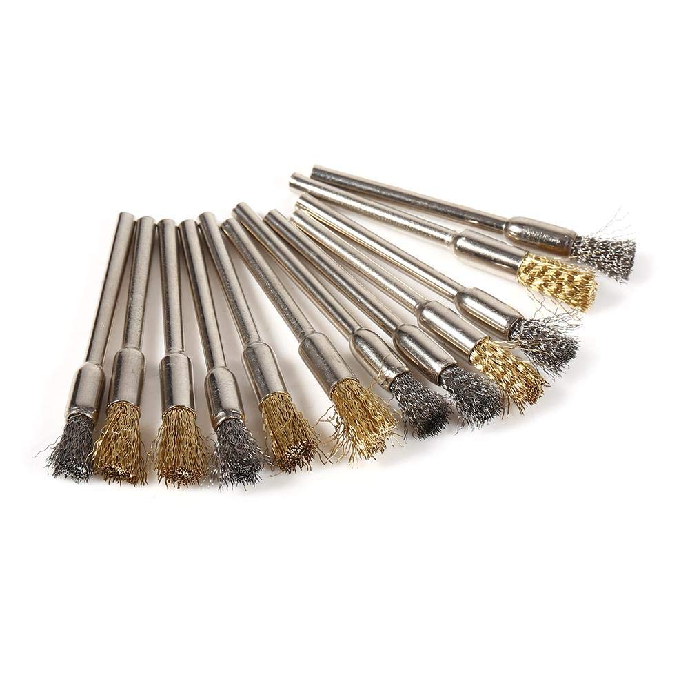 Acheter Lot De 3 Brosses Métalliques En Laiton Usage Général 26 Cm Brosse Métallique Ondulée à Long Manche Pour Enlever La Rouille Et Préparation Surface (brosse 3) ? Comparer Chez