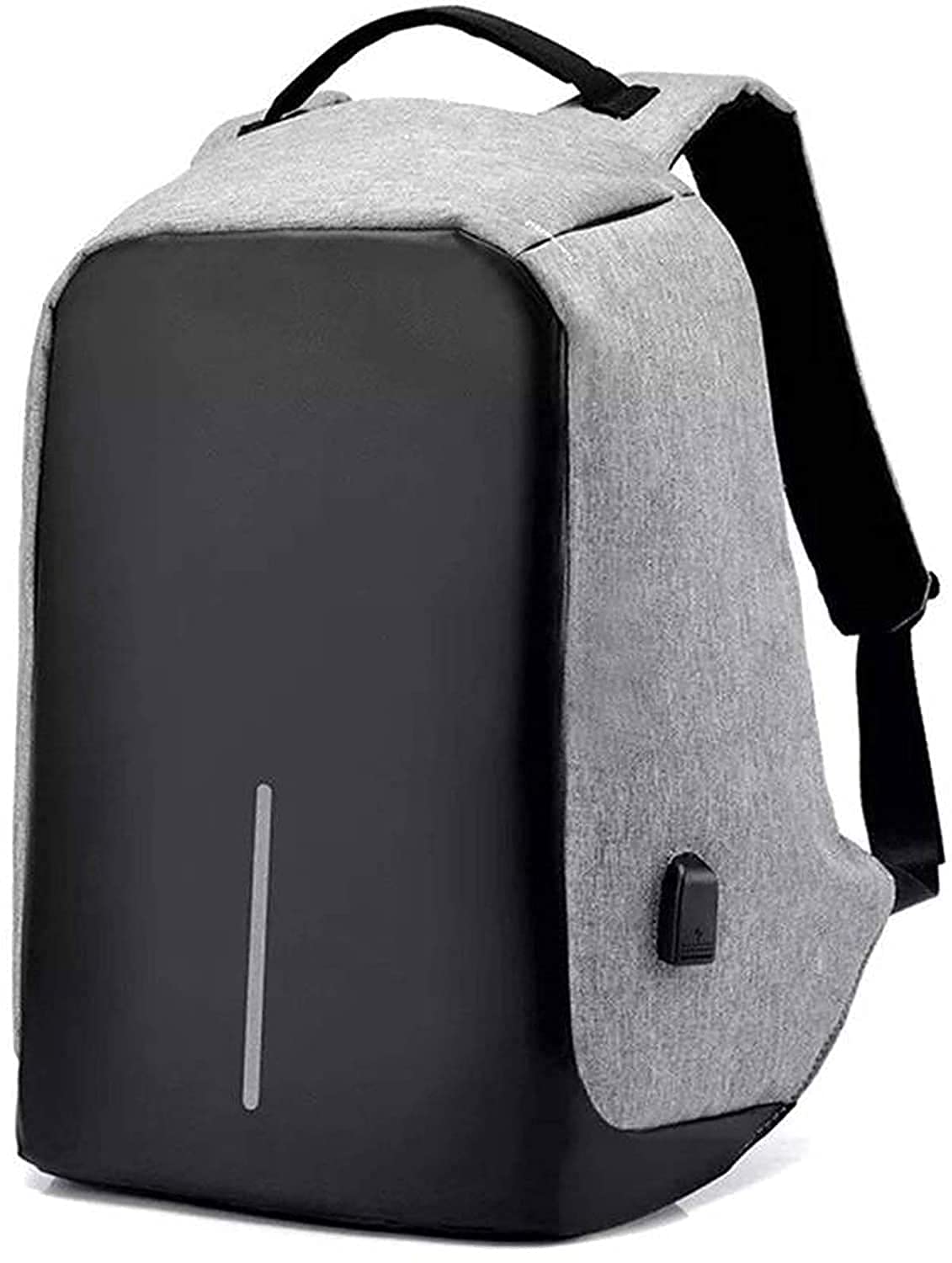 PLAYY BAGS Anti Theft Backpack Waterproof 15.6 Inch Laptop Bagpack USB Charging Port 30 Ltrs Travel Hiking Fashion Business Bag for Men Women Unisex School College Office (GREY) (B09NR7F34J) Amazon Price History, Amazon Price Tracker