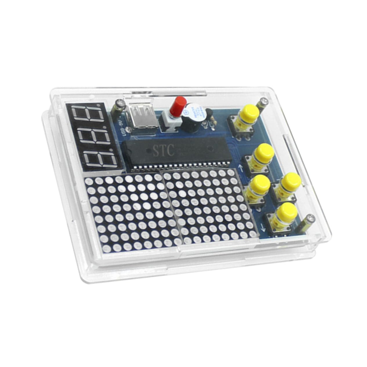 COSMEVIVI 1 Set of Game Console Soldering Parts DIY Electronic Toys SMD Soldering Kit for Boys and Girls