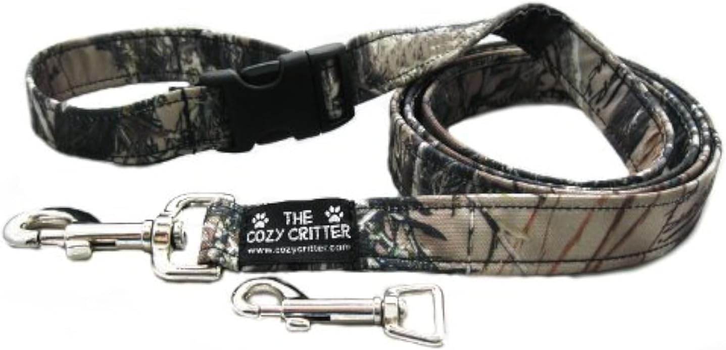 Timber Mossy Camouflage Dog Leash - 4ft-3/4
