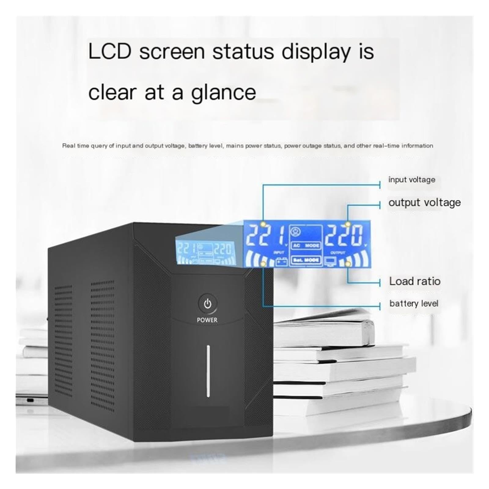 Fuente de alimentación ininterrumpida, Servidor D3000 3000VA UPS 1800W