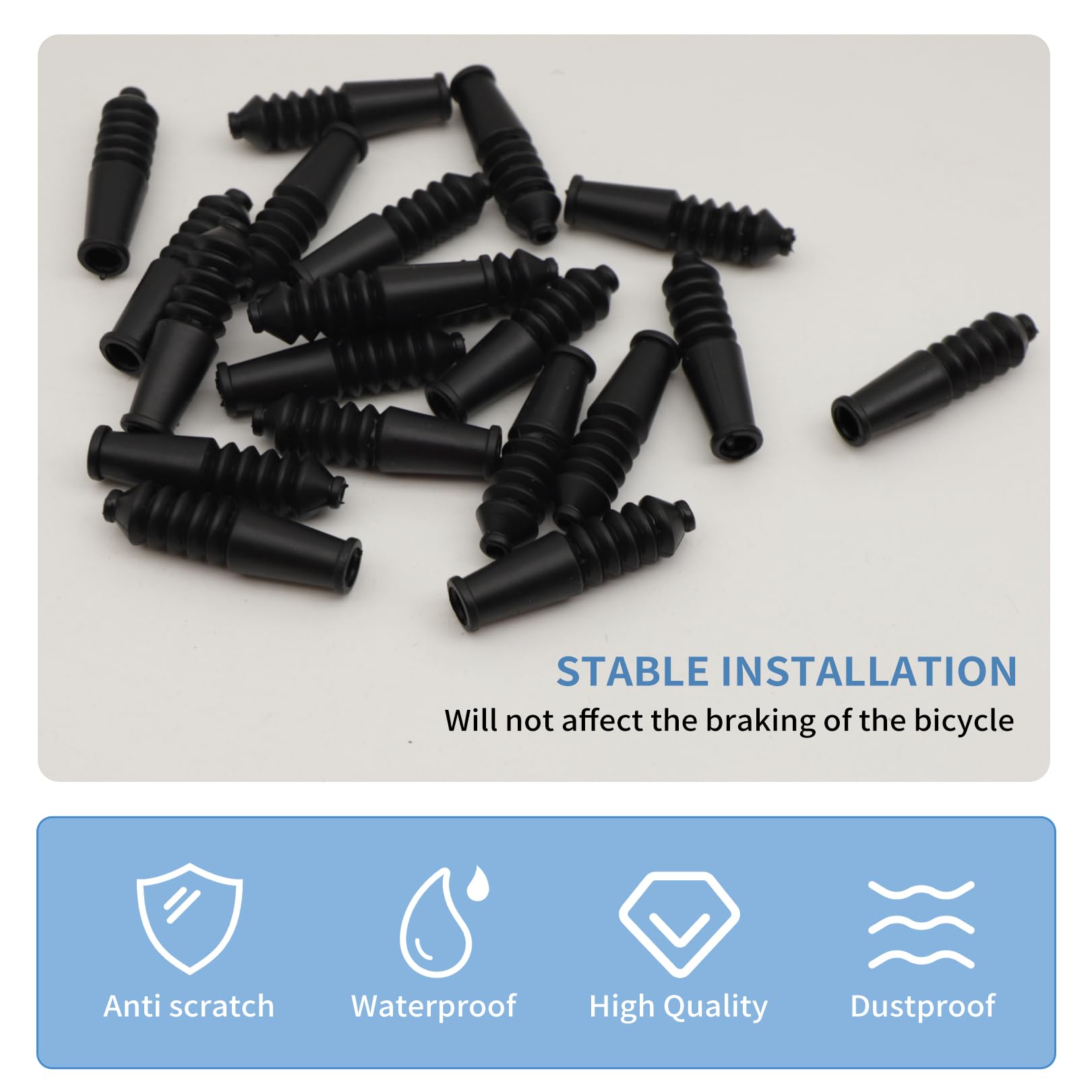 Gomiti A V Per Freni Bici | Con Soffietti In Gomma | Ricambi Per Freni V-Brake Mountain Bike - Foto 9