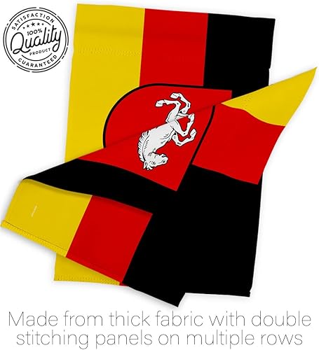 Miniatura 7 de Americana Home & Garden Bandera de jardín de Baja Sajonia Estados de Alemania Regional Territorio de Europa Central, Historia Antigua, País, Área