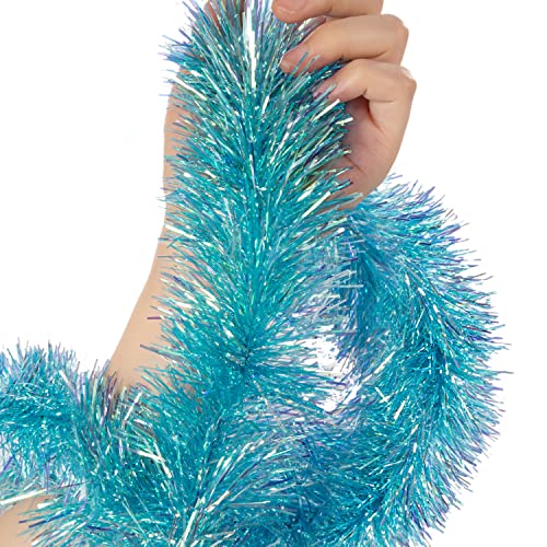 Aurorava Tinsel Garland Christmas Ornaments – Premium Polar Light Film Garlands for Decoration – Multiple Colors Reflective Christmas Party Decor by Aurorava - Used condition - US$12.03