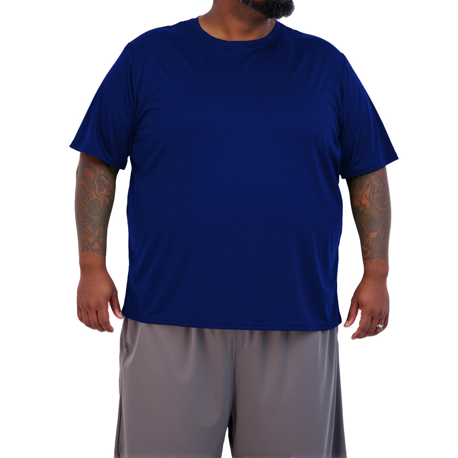 5 Pack T-Shirts Homme Sport Homme Manche Courte Séchage Rapide Respirant Baselayer Haut Running Fitness Gym