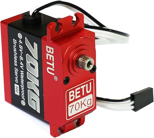Miniatura 6 de 154.3 lbs Servo, Waterpoof Servo, servo de alto par compatible con 1/5,1/6, 1/8, 1/10 RC coche/robot/barco