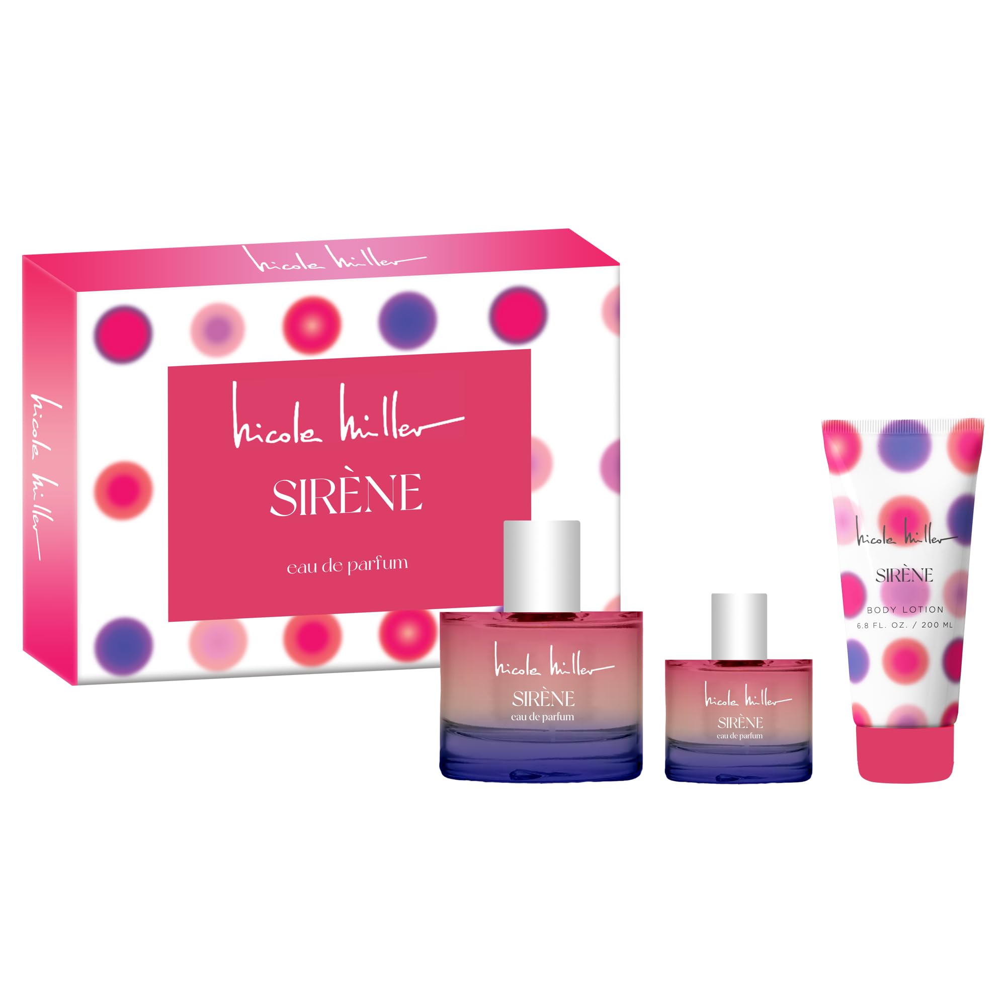 Sirene Eau de Parfum 3 Piece Gift Set, by Nicole Miller