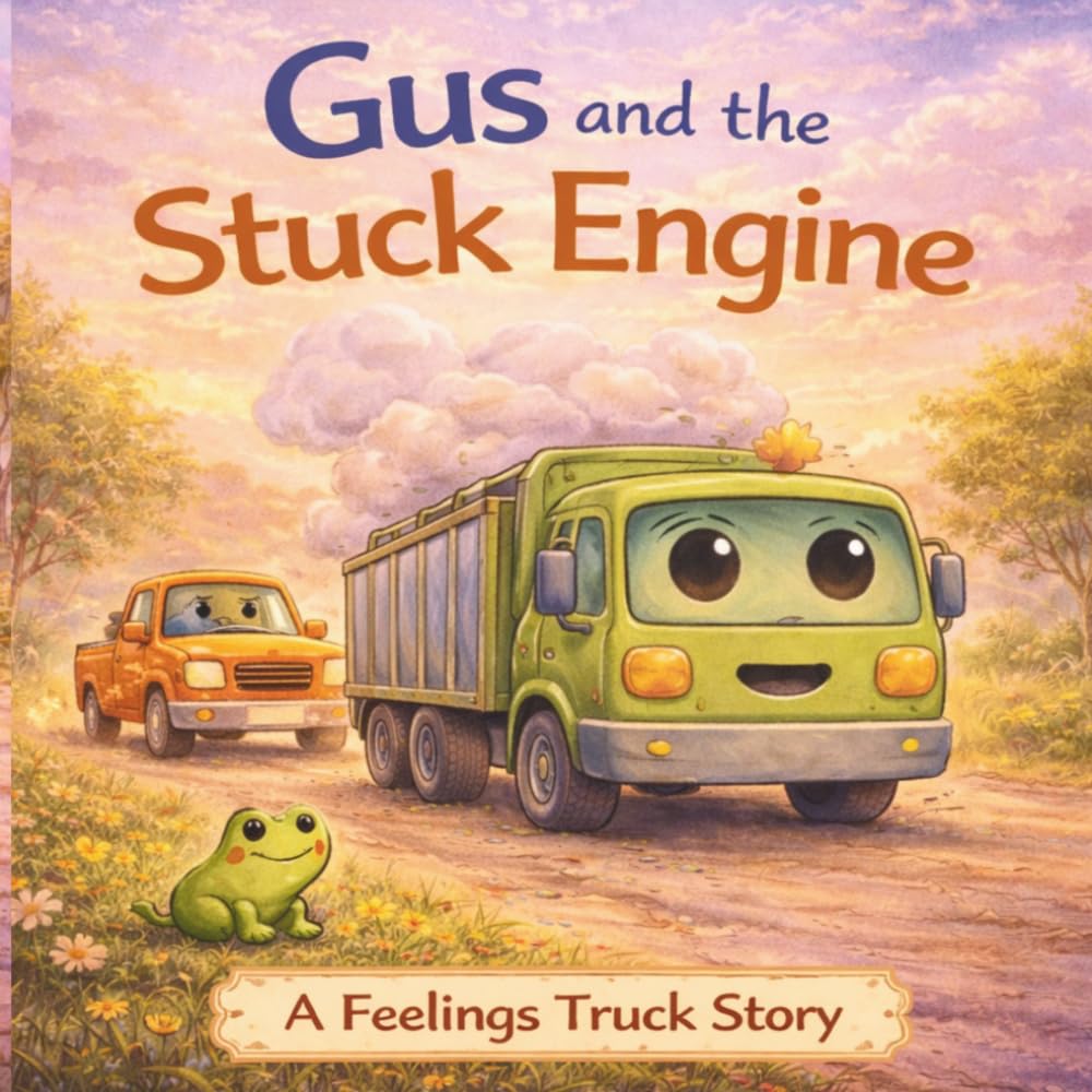 Gus and the Stuck Engine: A Gentle Story About Big Feelings, Worry, and Moving Forward (The Feelings Truck)