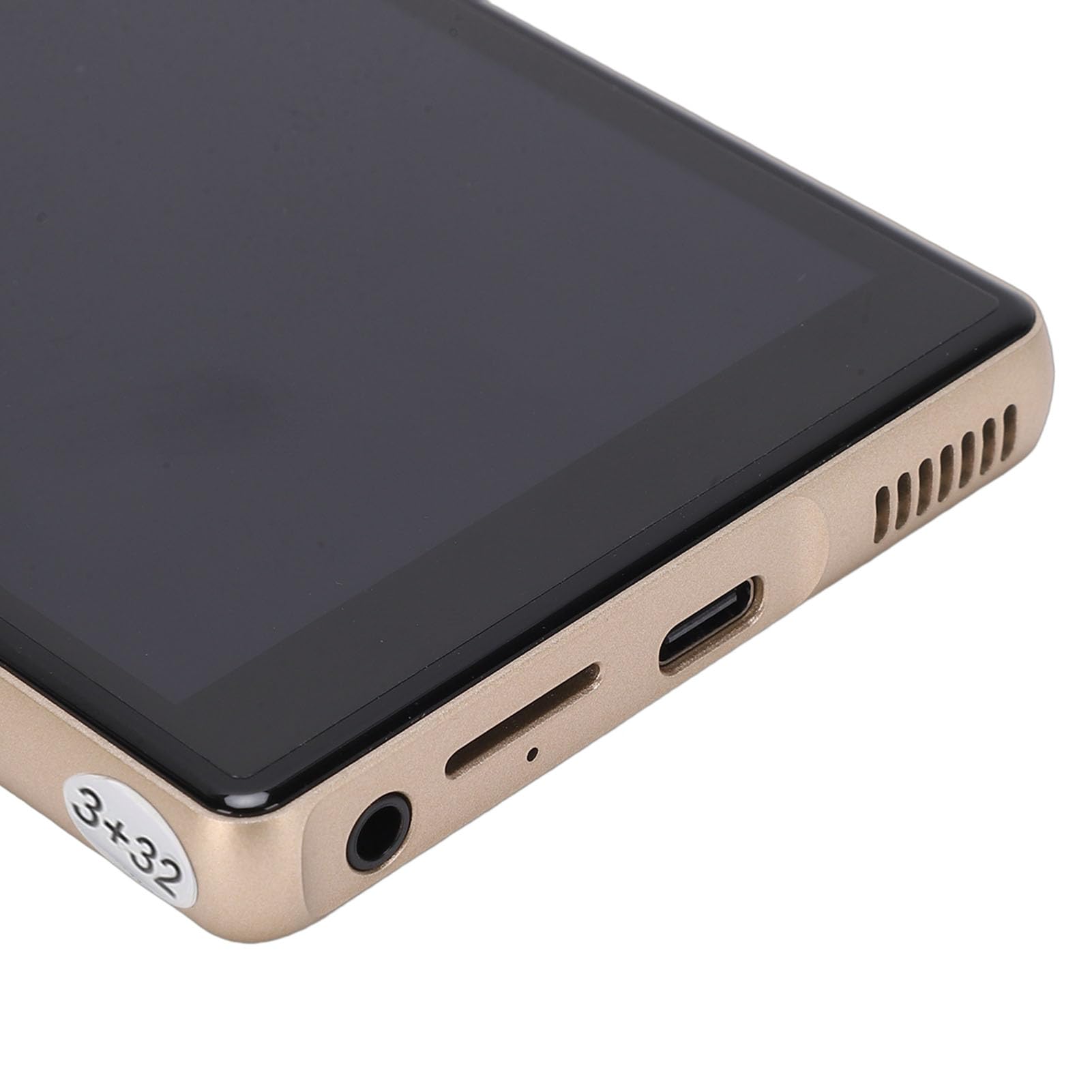Lettore MP3, Touch Screen da 5,0 Pollici, WiFi, Bluetooth 5.0, 32 GB, con Radio FM (Oro)