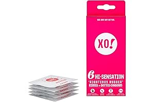 XO Hi-Sensation Righteous Rubber Condoms
