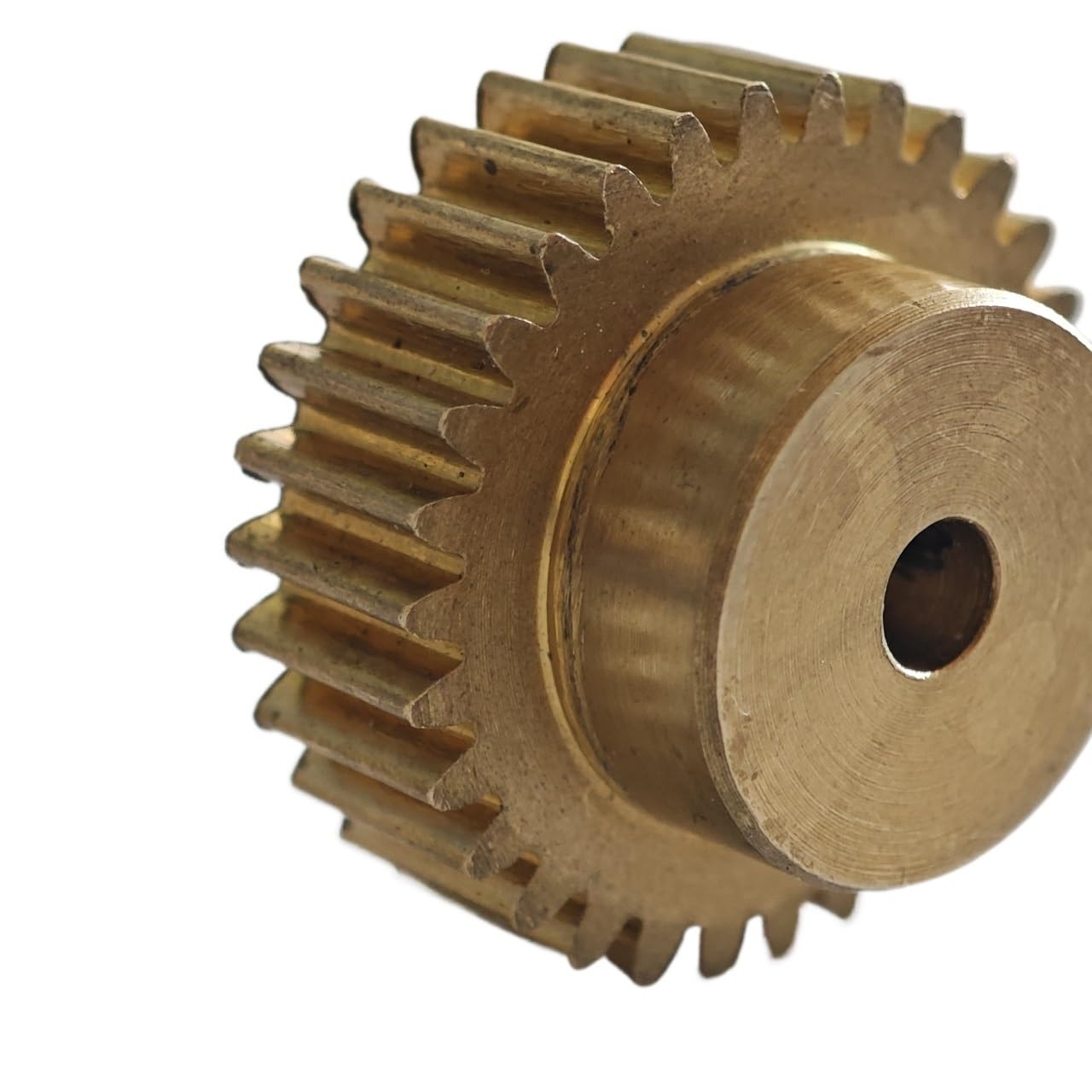 0.5 Module Step Spur Gear 130 Teeth Copper Cylindrical Gear 0.5M 130T Straight Teeth Pinion Mechanical(12mm bore)