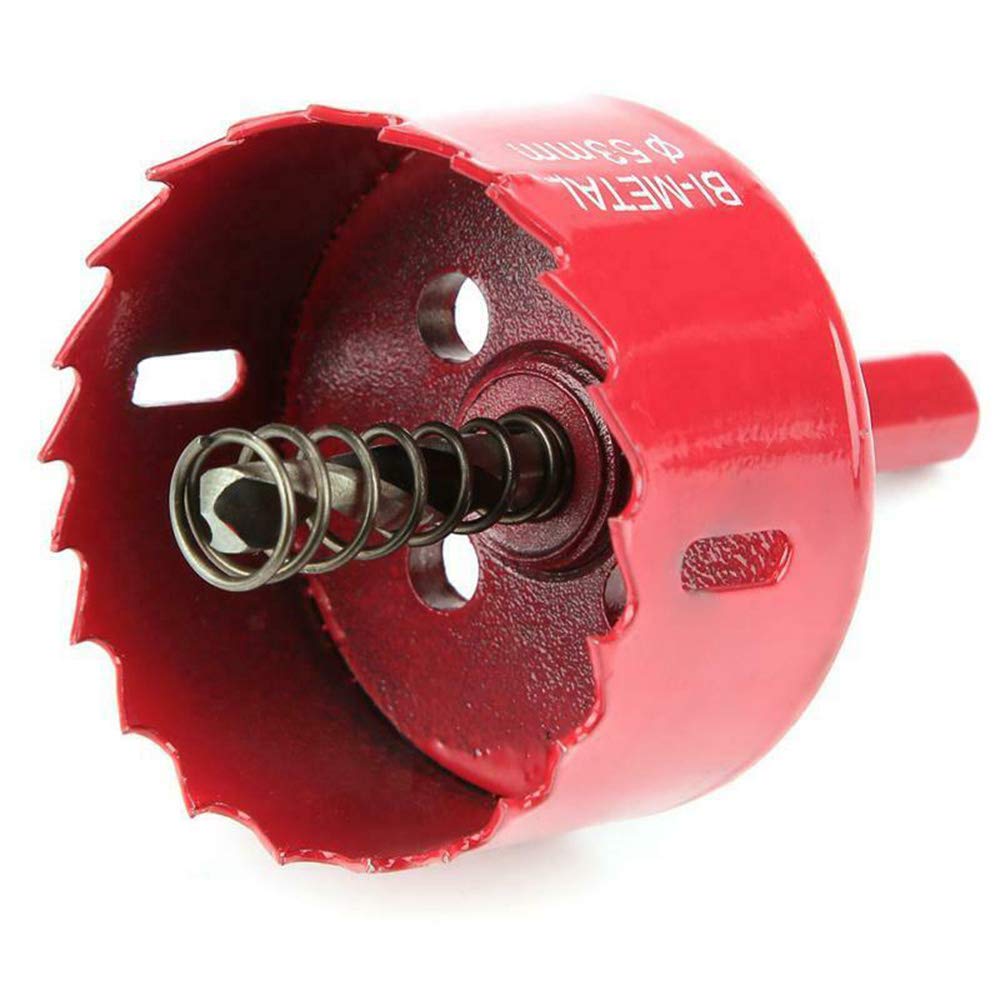 M42 HSS Hole Saw Cutter BI-Metal Wood Hole Saws Bit Tooth Cutting Heavy Duty Hole Saw Cutting in Wood, Plastic