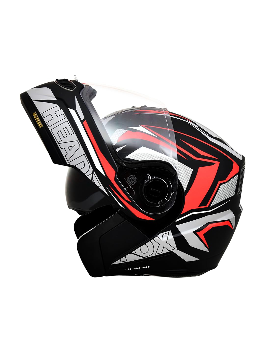 Head Fox N2 Air 7 Metro: Smart Bluetooth Helmet with Effortlessly Calls, Music, GPS, Weather Resistant, The Voice Assistant, Dual Vision Protection & 31 Flashlight Modes-image-34