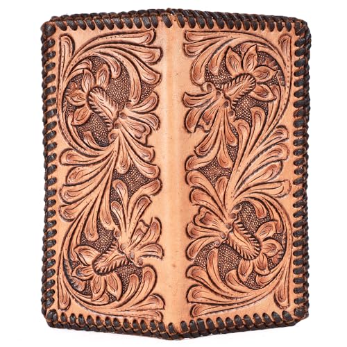Genuine Leather Rodeo - Bifold & Trifold Wallet For Men Women3