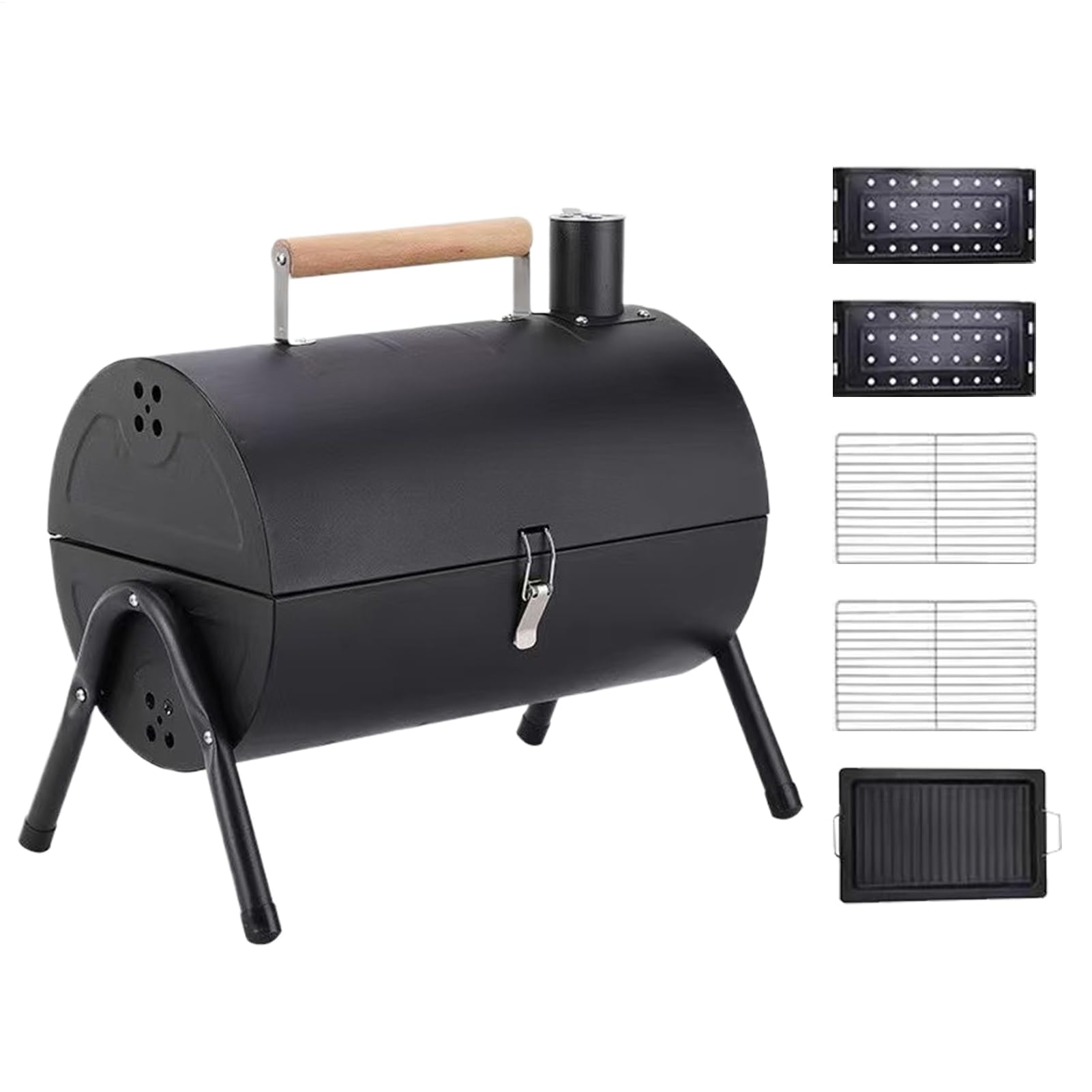 Barbecue a canna fumaria – Picnic Grill multifunzione per balcone terrazza giardino