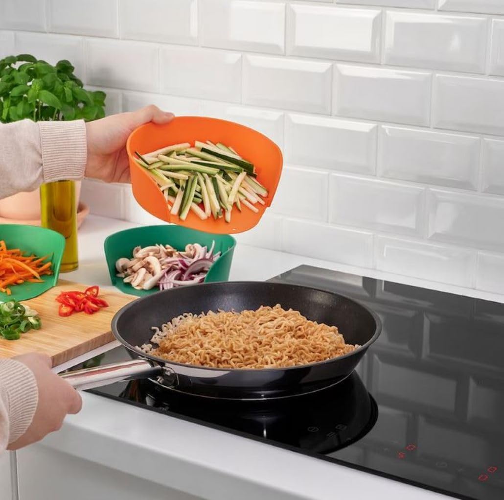 Amazon | UPPFYLLD ウップフィルド 調理用ボウル - ミックスカラー 18