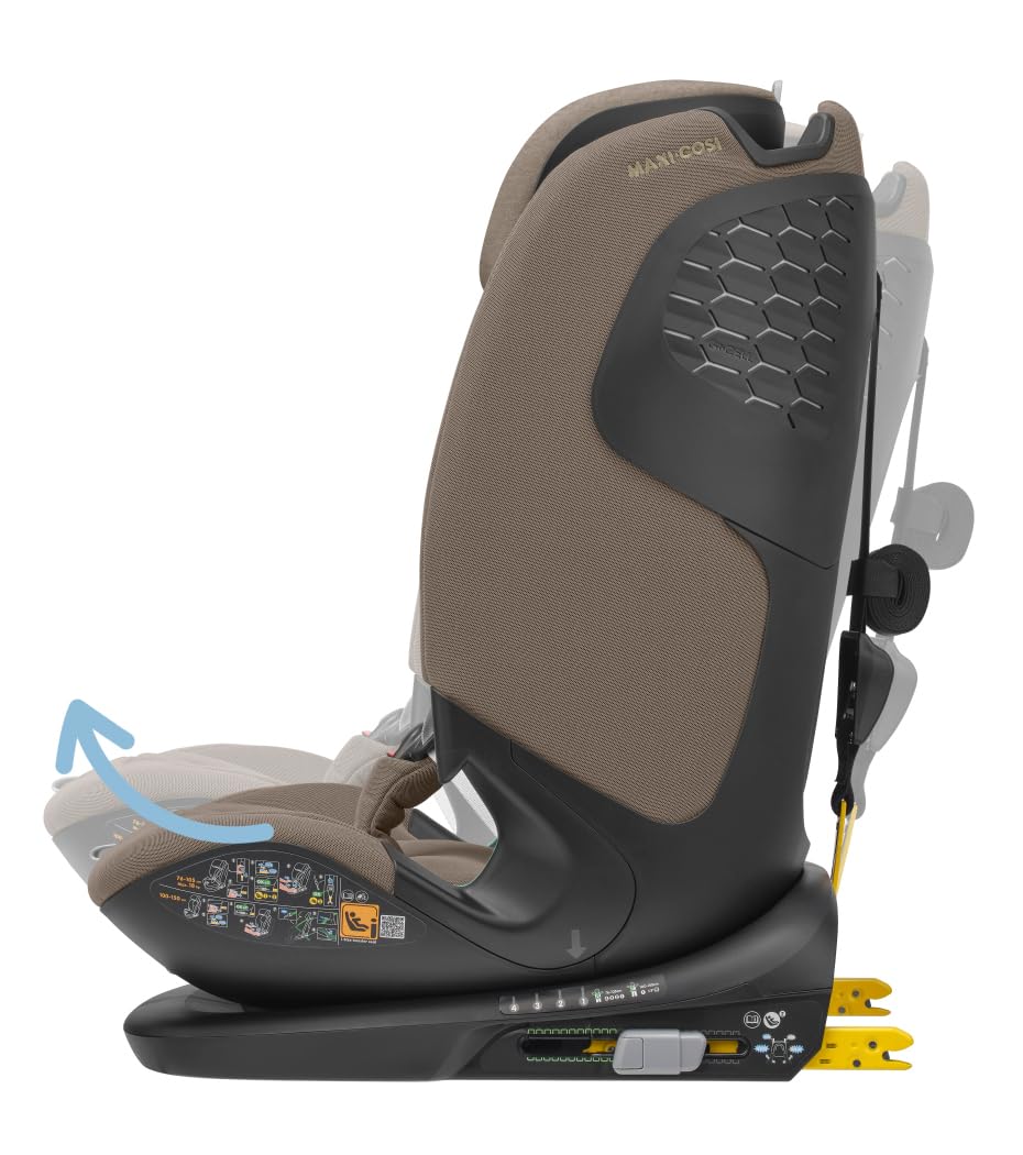 Maxi-Cosi Titan Pro² i-Size, wielofunkcyjny fotelik samochodowy, ochrona boczna G-CELL, uprząż łatwego otwierania i zamykania, ClimaFlow, 4 pozycje leżenia, 76-150 cm, 15 miesięcy - 12 lat, Authentic