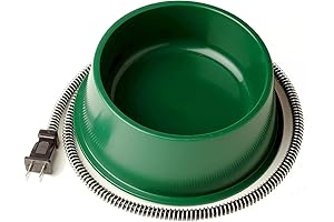 Farm Innovators Heated Electric Water Bowl: Warmth and Hydration for Your Furry Friends