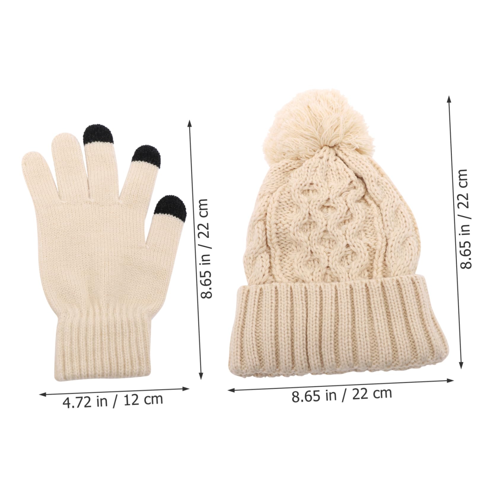 Gorro De Lana Para Otoño E Invierno Gorros Guantes De Invierno Bufandas De Punto Suaves Mitones Trajes Para Mujer Gorro De Punto Bufanda Accesorios De Invierno Guantes De