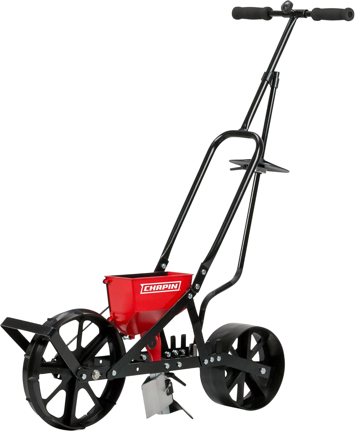 Chapin 8701B Garden Push Seeder Planter With 6 Seed Plates for up to 20 Varieties of Seeds