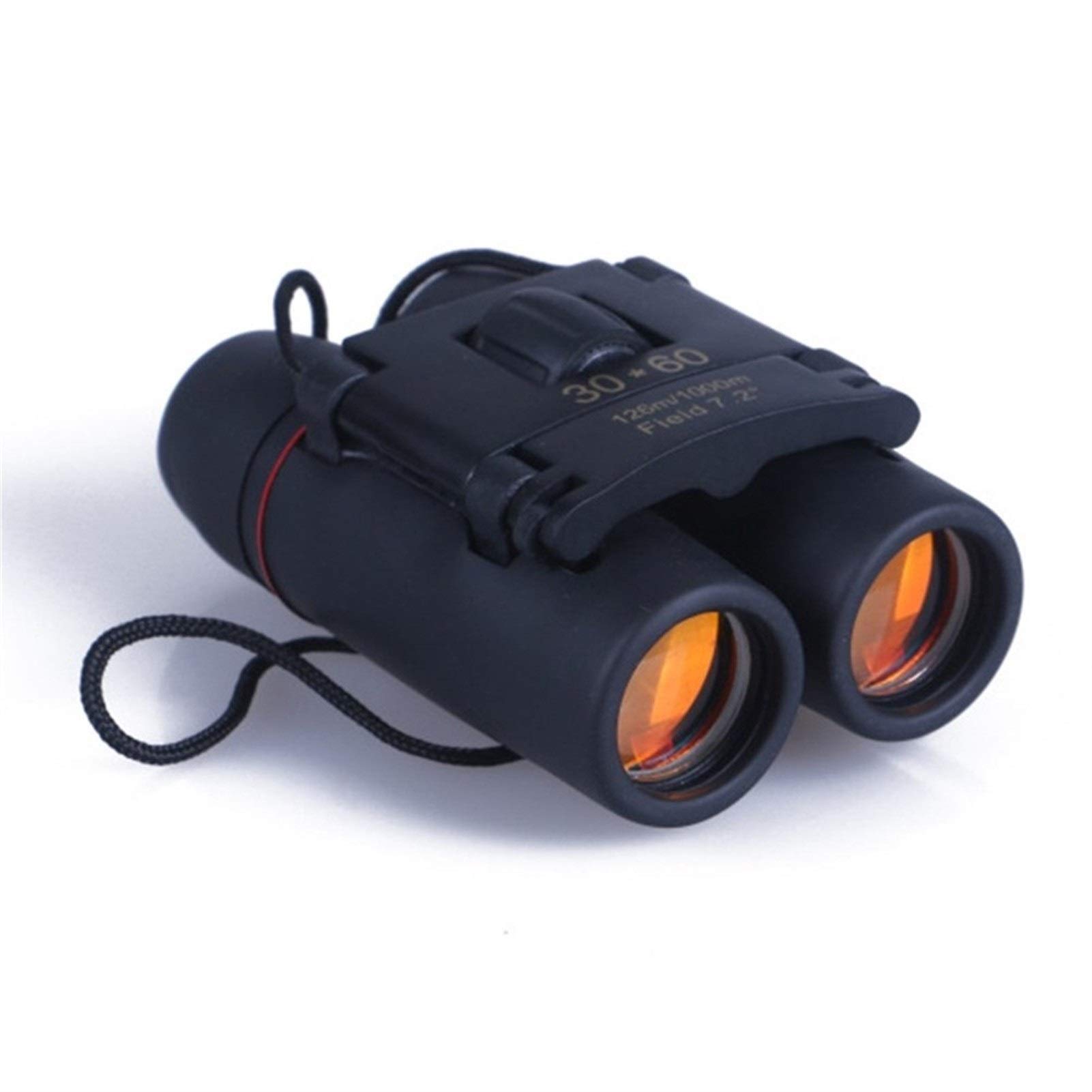 Télescope monoculaire, Jumelles compactes à Zoom Haute Puissance 30x60, Mini-télescope Pliable Longue portée BAK4 pour Sport et Camping