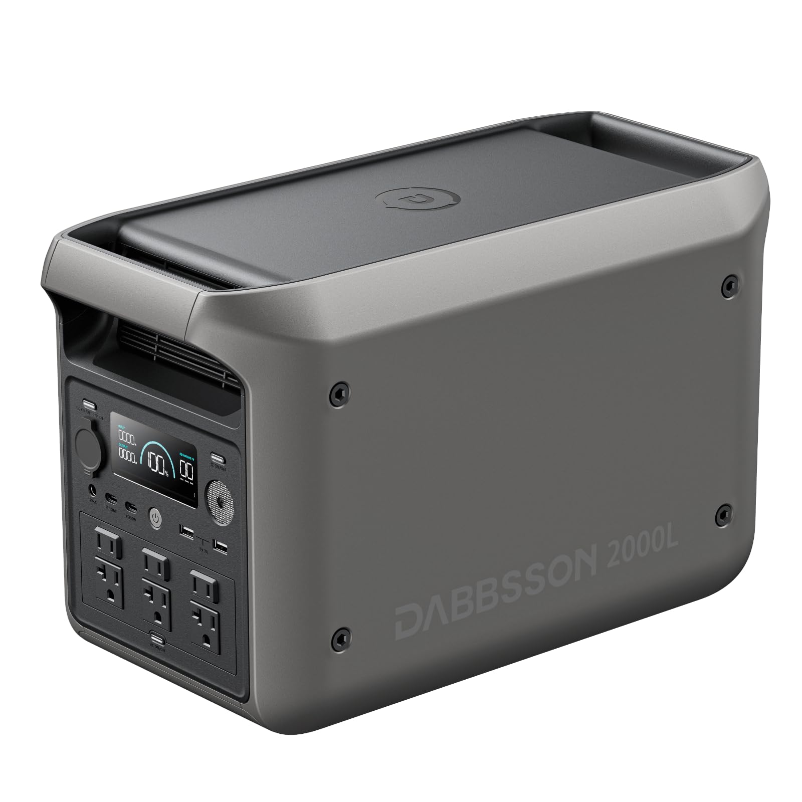 Amazon.co.jp: 【2KWhクラス最軽量半固体電池】Dabbsson ポータブル