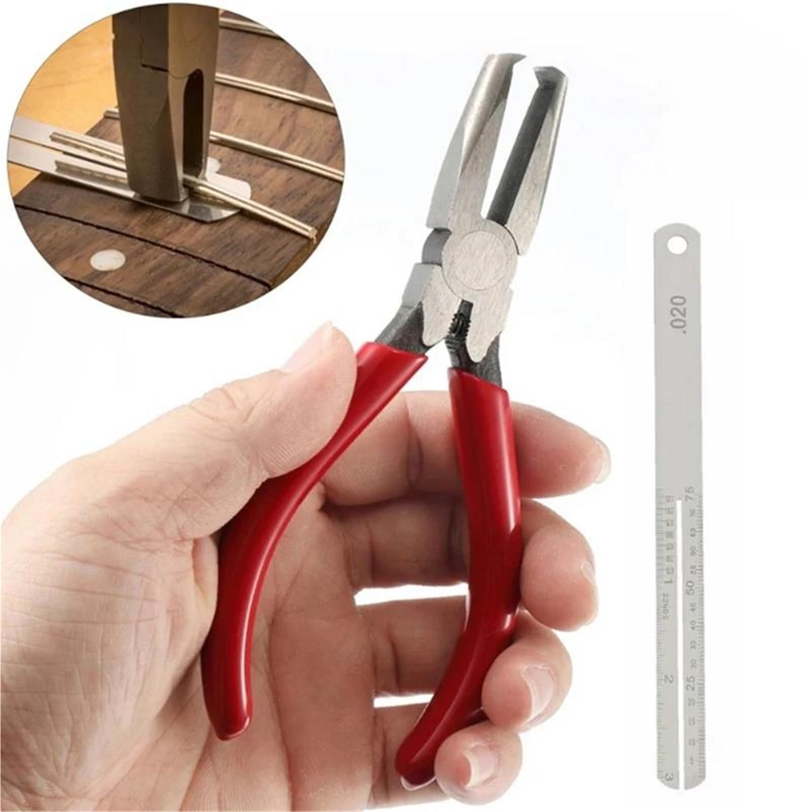 Set Di Estrattori Per Perni Del Ponte Per Avvolgimento Corde Di Chitarra