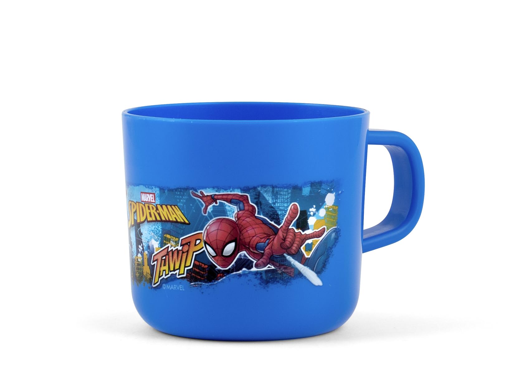 Lulabi Spiderman Mug in Polipropilene Blue 24cl