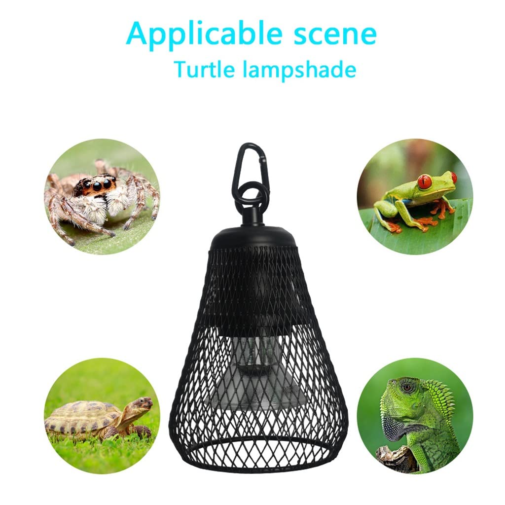 Lampada Termica per Rettili, Protezione del Riscaldatore per Rettili, Coperture del Cappuccio della Lampada a Cupola per Lucertole, Serpenti, Anfibi, Piante (Color : 2pcs)