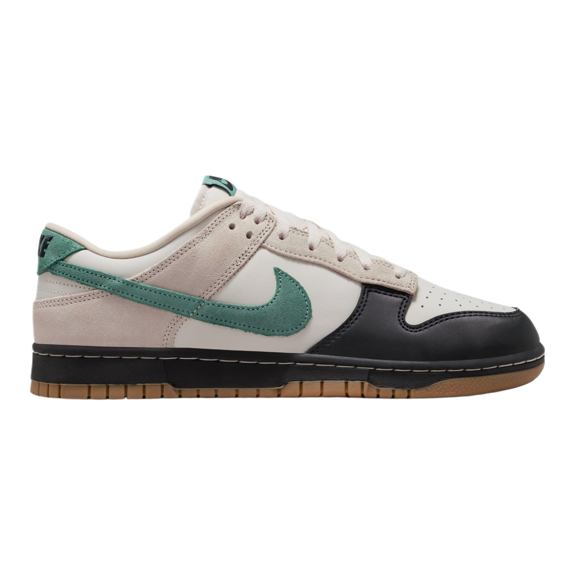 Nike Men's Dunk Low Retro Basketball Shoes, Lt Orewood BRN Bicoastal Cream Ii Black, 48.5 EU