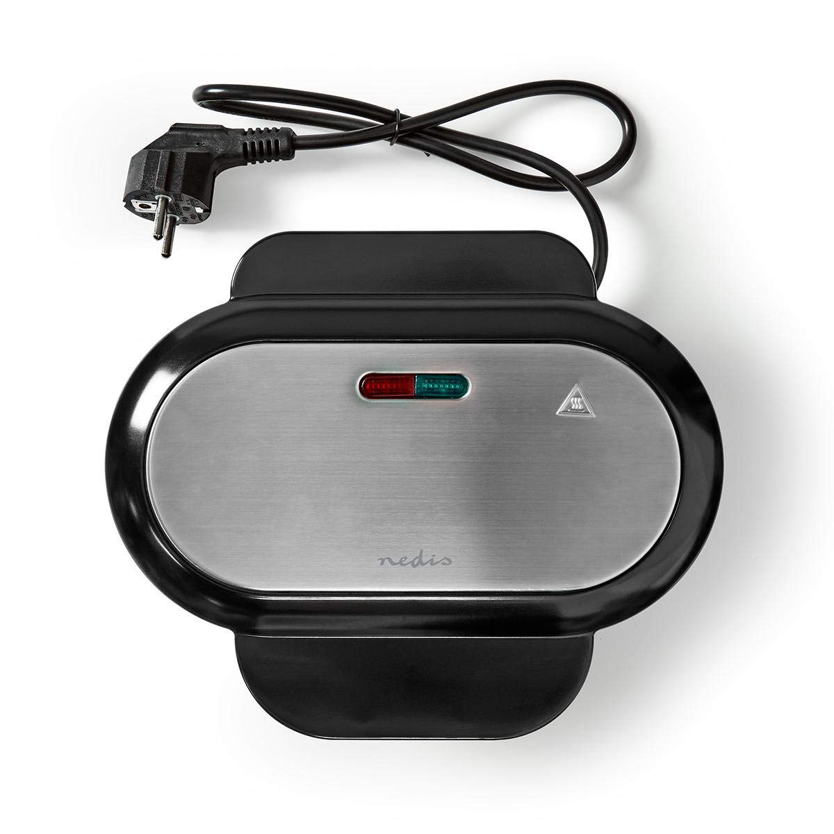 Hamburger Macher - 1000 W - 23.5 x 10.5 cm - Automatischer Temperaturkontrolle - Kunststoff/Metall