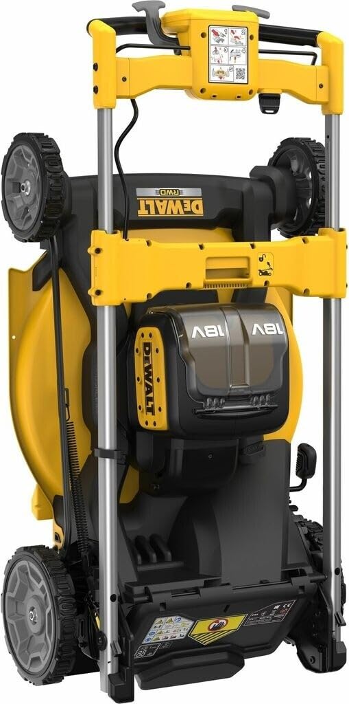 Dewalt - Cortacésped autopropulsado inalámbrico (18 V, 2 baterías, 8 Ah, DCMWSP156W2-QW)