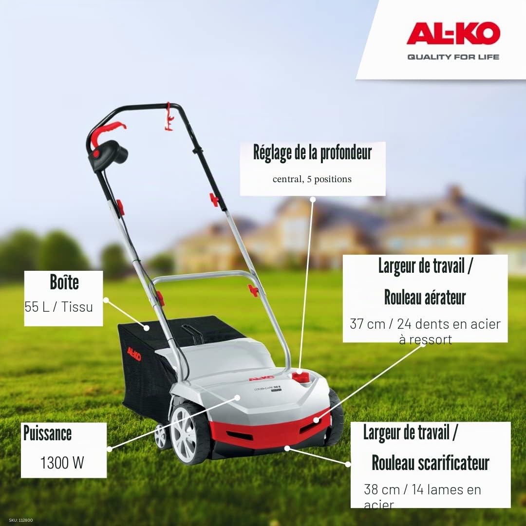 AL-KO Combi Care 38 E Comfort Scarificateur