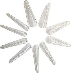 Unha Postiça Molde F1 Natural Unhas Gel Polygel em Caixa (Bailarina, 1cx)