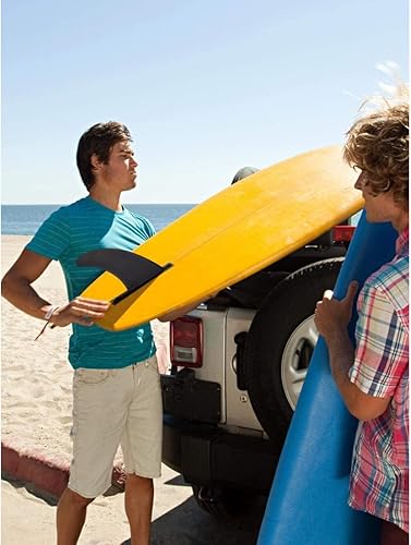 Miniatura 9 de Aleta de paddleboard extraíble para kayak, tabla universal de plástico, impermeable, accesorios inflables de pie, 8.5 x 7.1 x 1.4 pulgadas