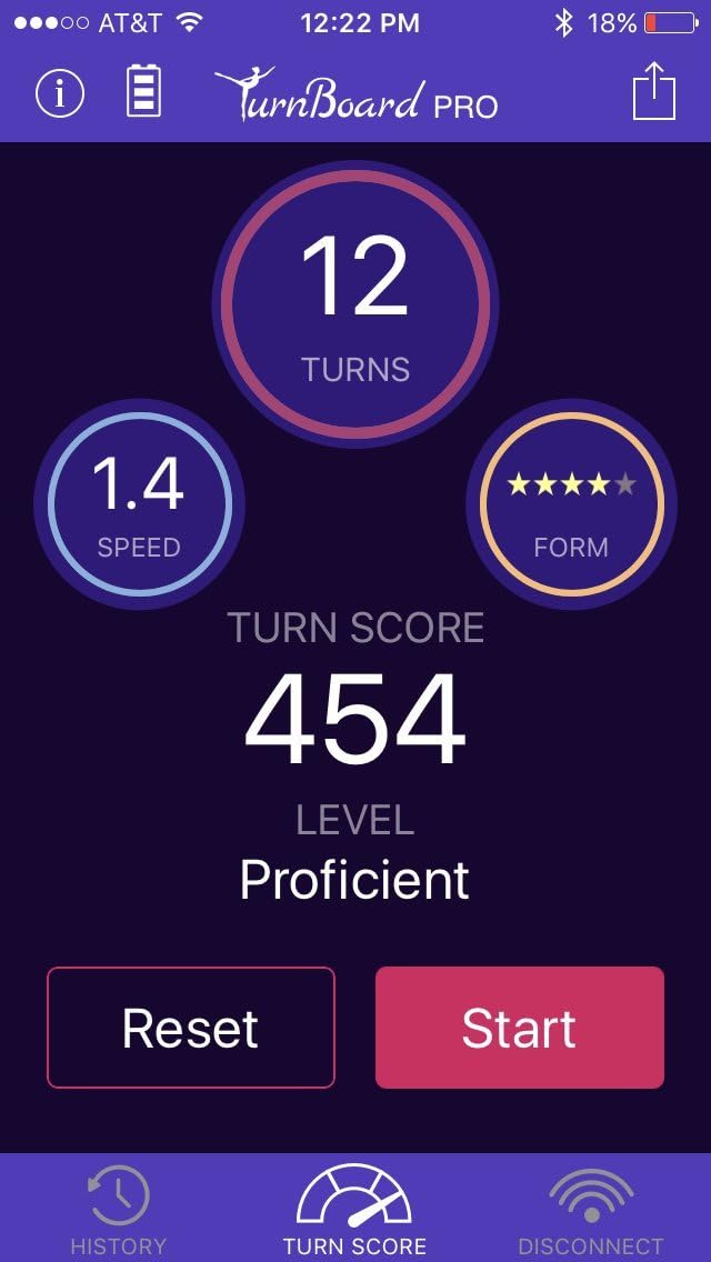 TurnBoard PRO (Official TurnBoard) (Gold Glitter) : Sports & Outdoors