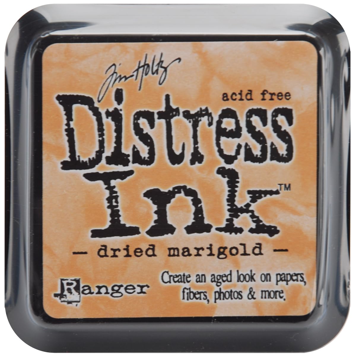 Tinta Distress Ink Dried Marigold Ranger Knorr Prandell para manualidades y scrapbooking 1
