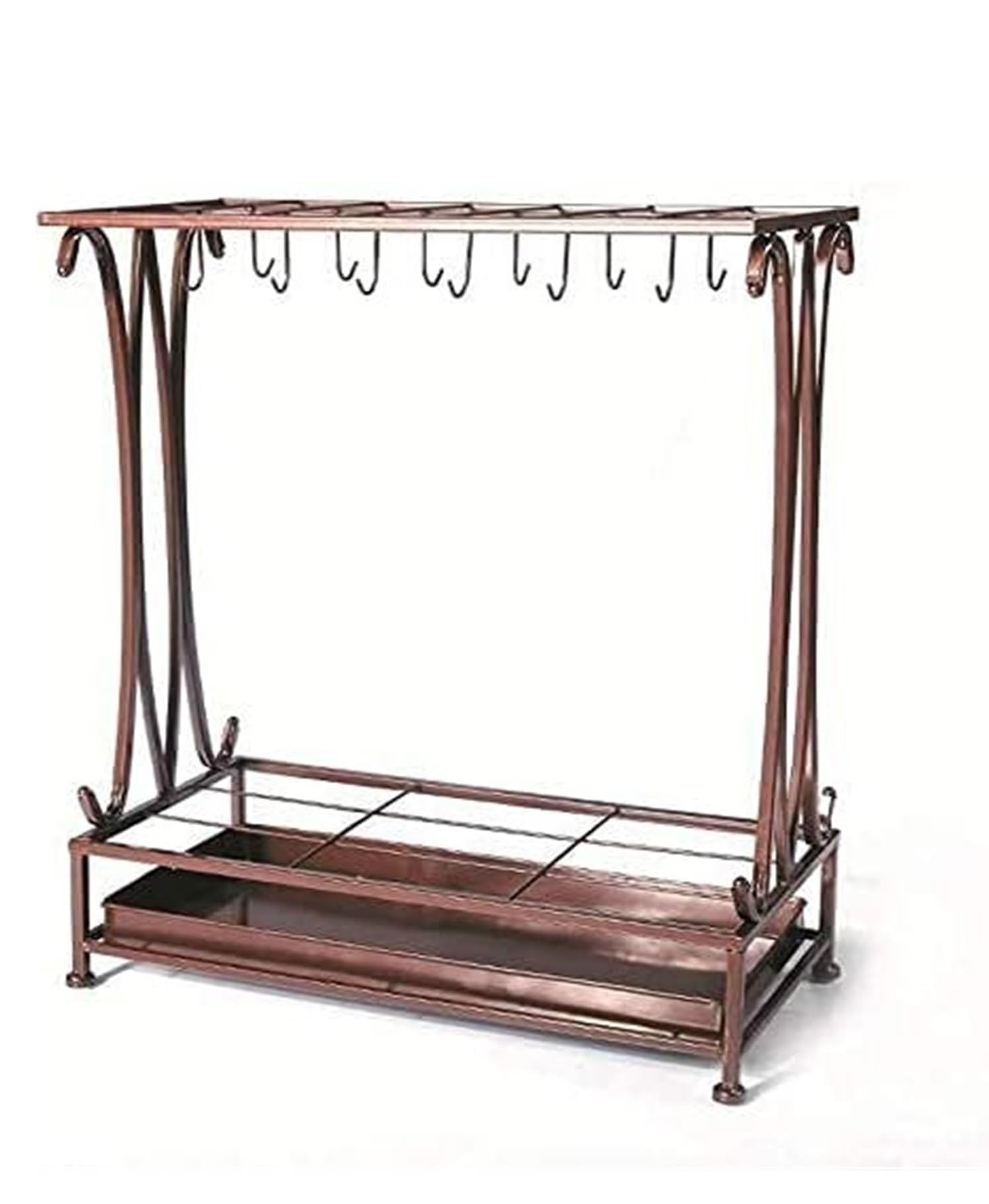 Porte-parapluie Slish grand format à 21 trous pour entrée et maison