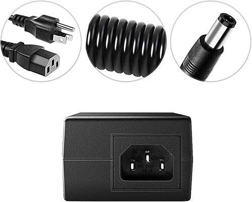 Miniatura 4 de Kado Adaptador de corriente 12V-5A ACDC Cable de alimentación Piezas originales hechas para Sceptre Monitor E345W-QU120D E345W-QUT C305B-200UN
