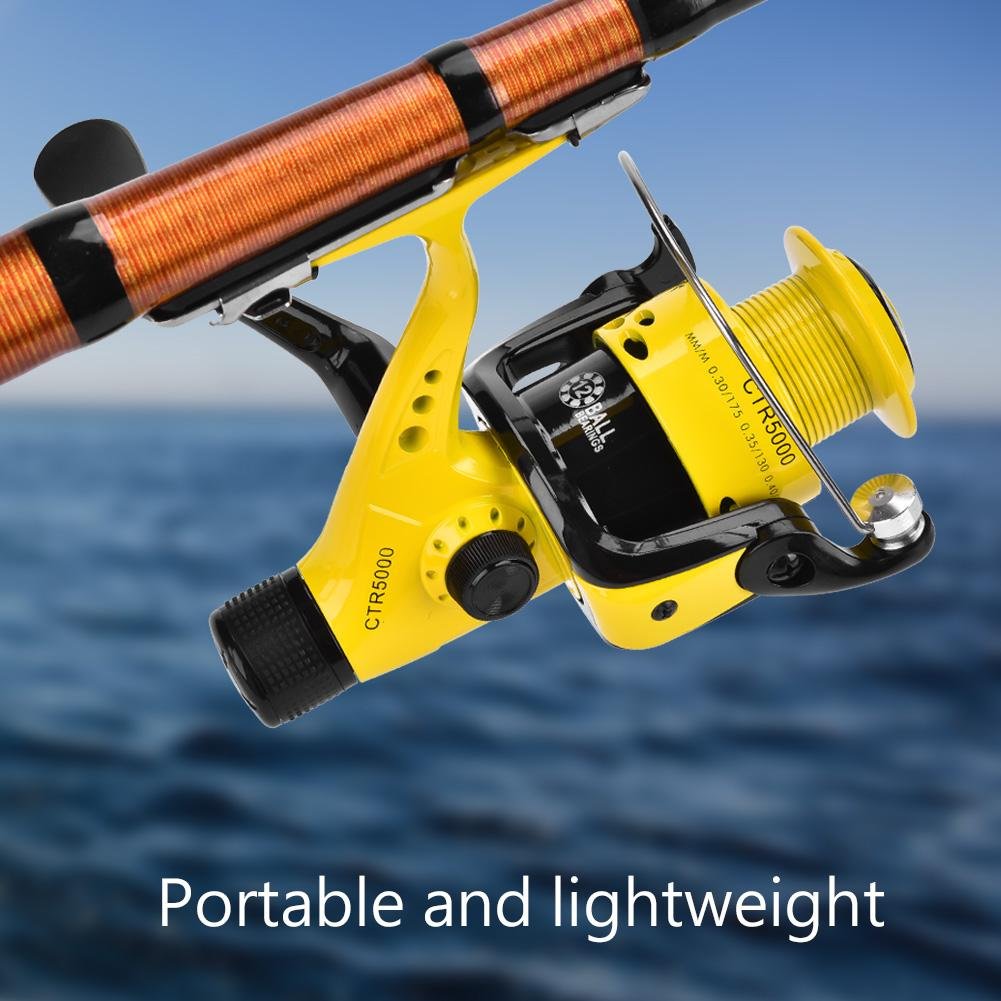 Demeras Fishing Reel Heavy Duty Lightweight Metal Casting Reel For Salt Freshwater Reel Tackle Accessory(5000) - Image 2