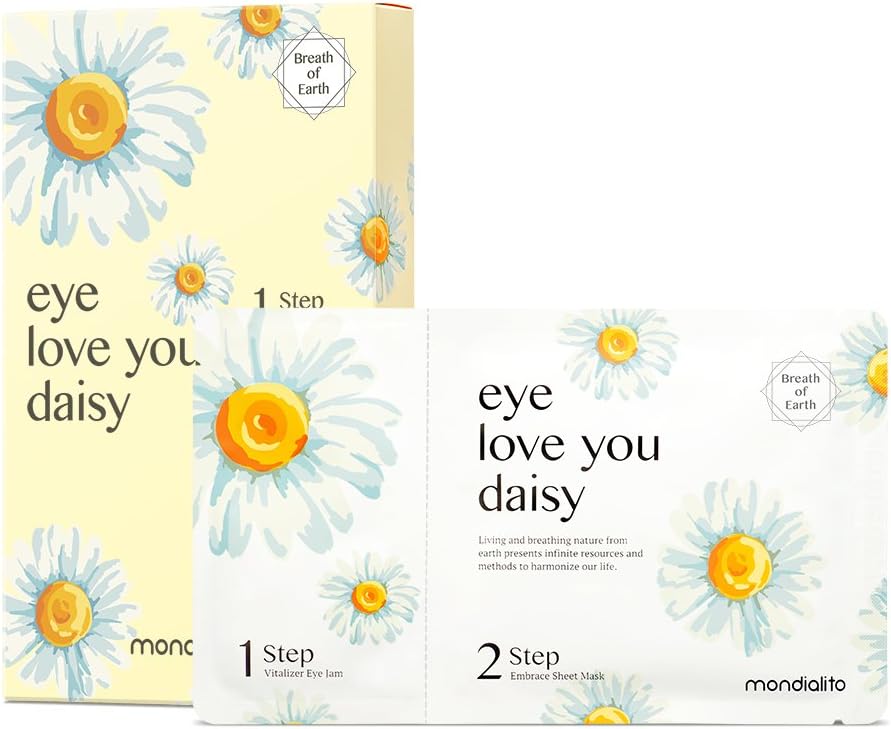 eye love you daisy sheet mask 6pcs