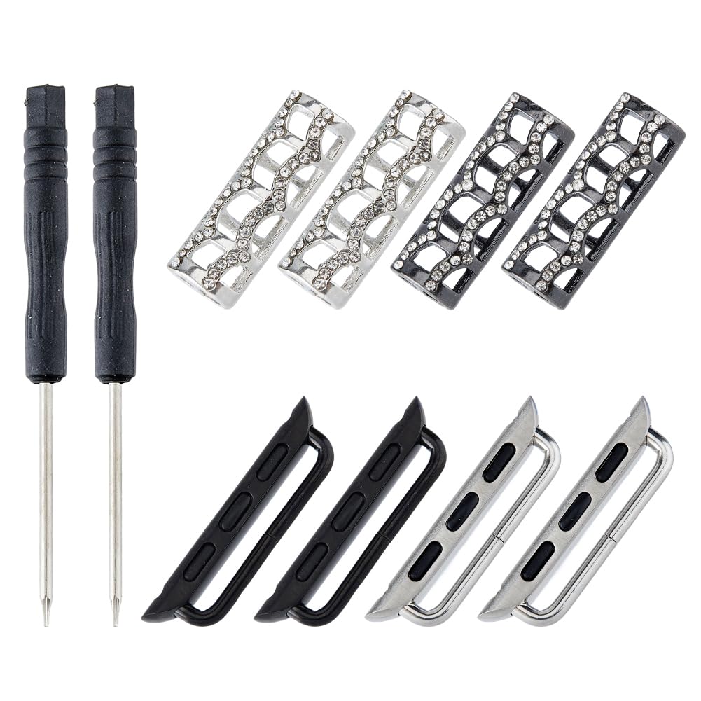 Connecteur de montre en acier inoxydable robuste avec outils de montage inclus