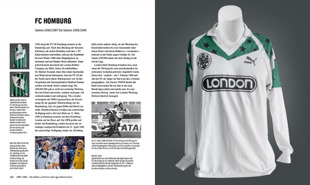 Die Trikots der Bundesliga: Die Geschichte von 1963 bis heute, vom Baumwollhemd zum High-End-Produkt. Alles über Trikotwerbung, die Trikots der Vereine, Sammlerstücke und Kultobjekte.