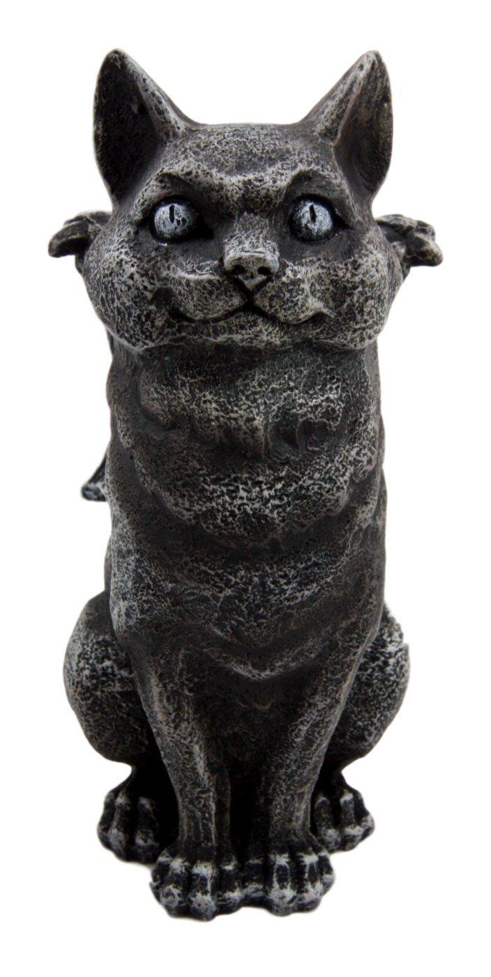 Amazon.co.jp: Ebros Gift ストイック ガーディアン 猫 羽 ガーゴイル