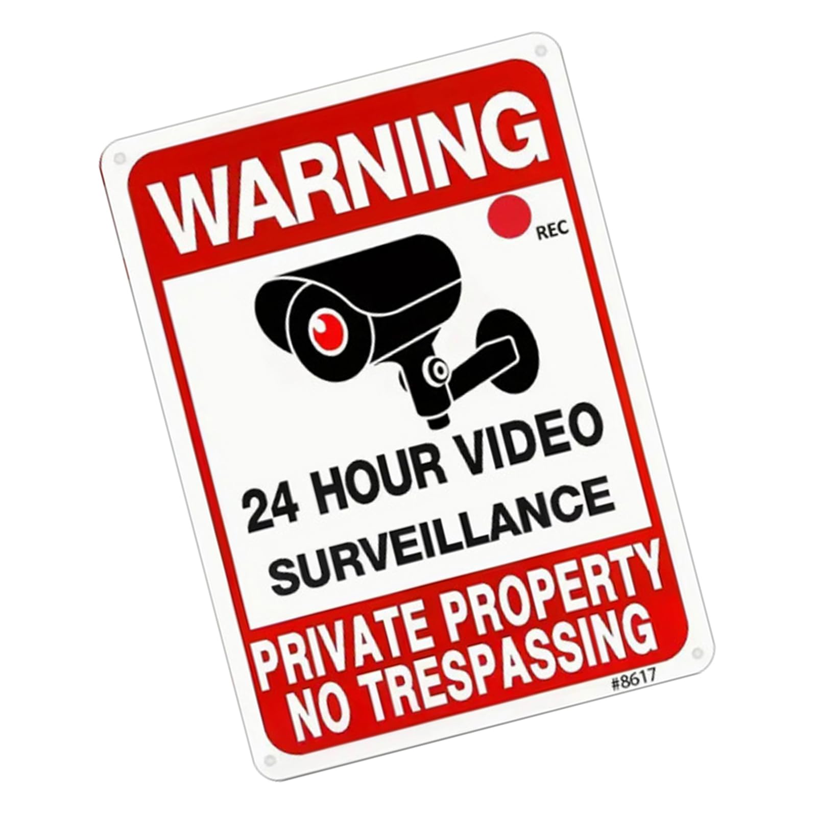 mioosho Car Interior Graphics Warning Sticker Waterproofed Adhesive Label for Enhancing Security