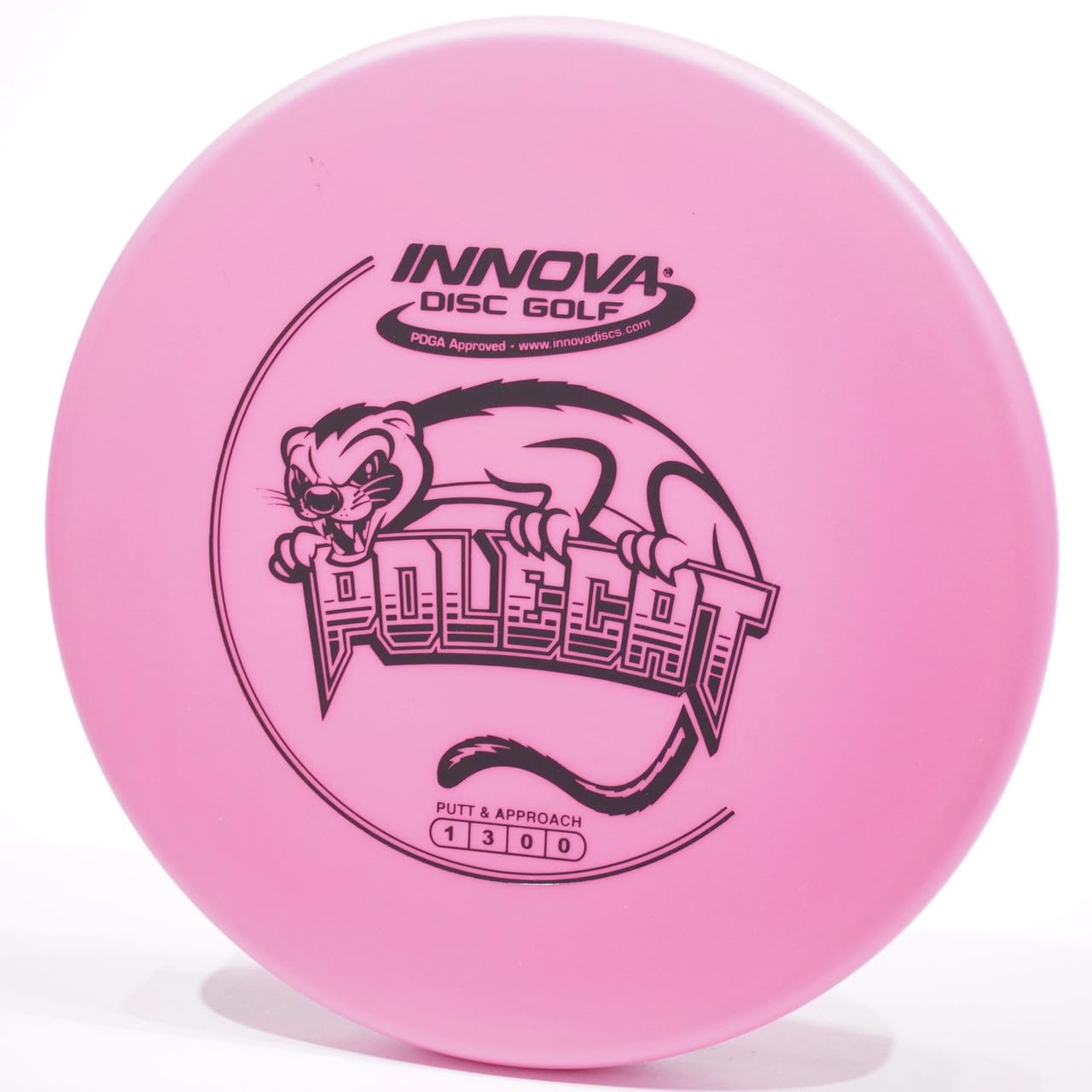 Innova Super Light DX Polecat Lightweight Disc Golf Putter & Approach Disc, Pick Color/Weight [Stamp & Exact Color May Vary] Yellow 140-149 Grams