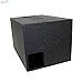 DEEJAY LED 1X12EPOXY DJL 12-inch Base Box for 12-inch Woofer with Tuned Port and Durable Epoxy Coat Outer Finish Embossed Logo