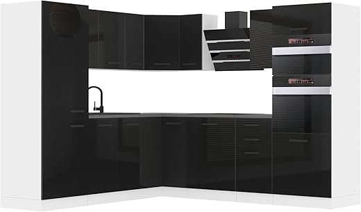 Belini angolo cottura blocco cucina a forma di L mobili da cucina...