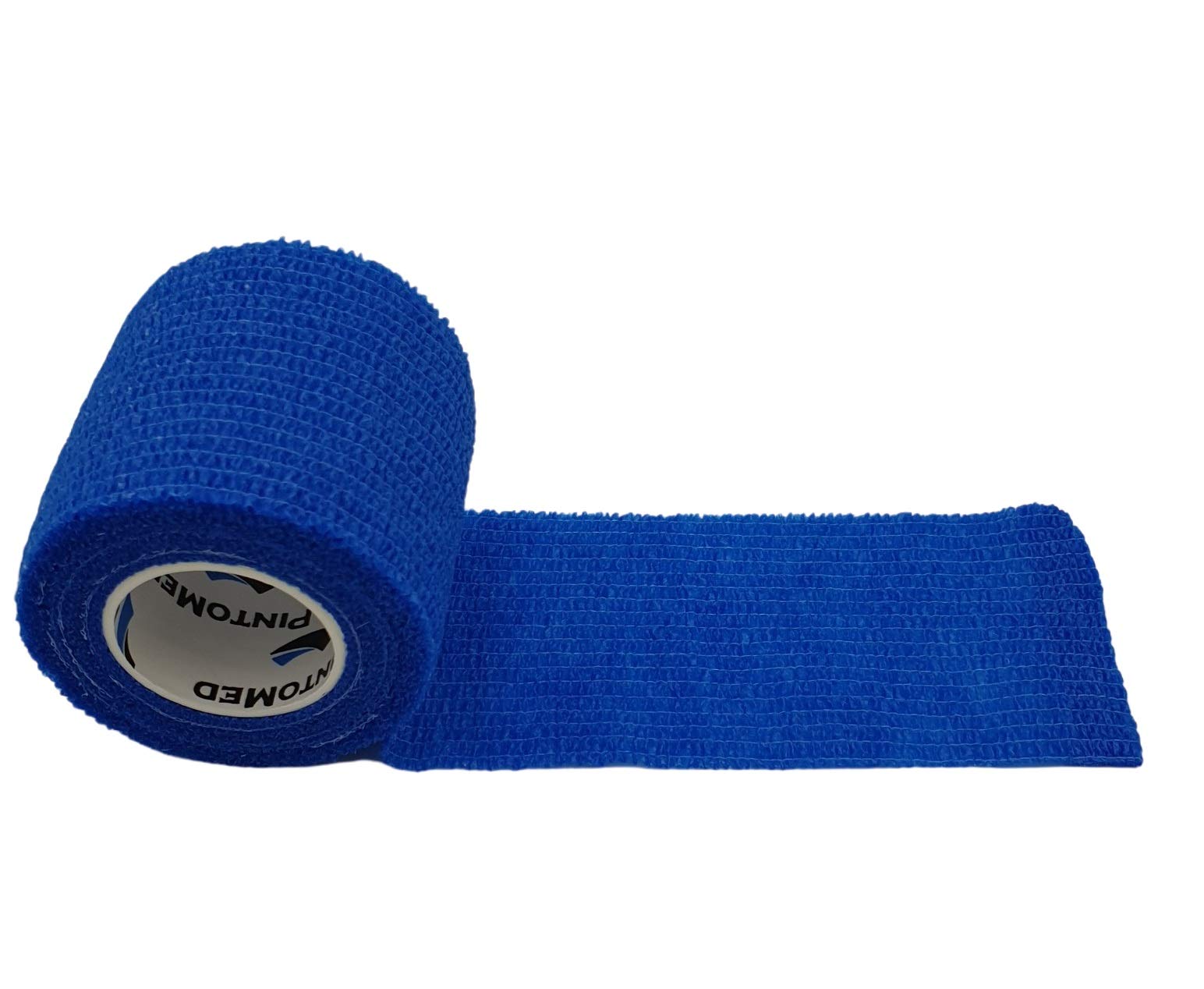 Venda Cohesiva 5xAzul y 5xVerde 10 rollos x 5 cm x 4,5 m autoadhesivo flexible vendaje, calidad profesional, primeros auxilios, lesiones de los deportes, rodillos embalados individualmente- Pack de 10