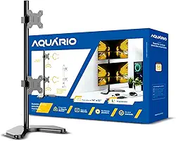 Suporte vertical para dois monitores